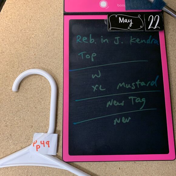 Reb. in J. 220 Kendra Sweater Womens XL Mustard Waffle Knit Drop Shoulder V Neck - Picture 9 of 10